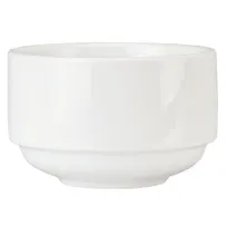 product of Libbey 999023705 Bouillon Cups, 9 Oz, 3.75" Dia x 2.38" H, Porcelain, Stackable - 36/Case
