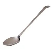 product of APS Germany APS 00590 - Large 11.5" Dishwasher-Safe 18/10 Steel Serving Spoon with Non-Insulated Stainless Handle - 1/Case