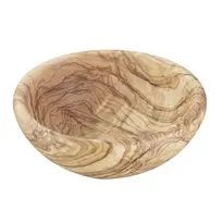 product of APS Germany APS 01012 - 16oz Olive Wood Bowl, 6" Diameter x 2-3/8" Height, Hand Wash Only - 1/Case