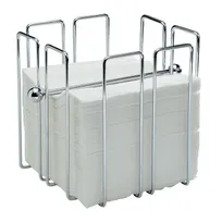 product of APS Germany APS 11765 - Steel Napkin Holder, 7.5" Cube, Holds 50 Napkins, Bar, - 24/Case