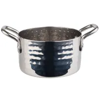 product of APS Germany APS 40186 - 10 Oz Serving Pot, 3-3/4" Dia x 2⅛" H, Stainless Steel Finish - 1/Case
