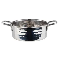 product of APS Germany APS 40187 - Round 5" Serving Pot, 18.5 oz Stainless Steel, Dishwasher Safe - 1/Case
