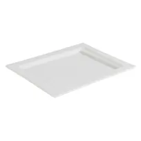 product of APS Germany APS 82356 - Rectangular Porcelain Tray, 12" x 10" x 0.9", GN 1/2, Microwave Safe - 12/Case