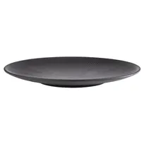 product of APS Germany APS 85065 - 13" Round Black Melamine Plate, Scratch-Proof, Dishwasher Safe - 6/Case