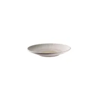 product of APS Germany APS 85503 - 8-1/4" Blush Melamine Plate, 8-1/4" Dia x 1⅛" H, Beige Matte Finish - 6/Case