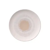 product of APS Germany APS 85505 - 13" Melamine Plate, Dia 13" x 1-3/8" H, Beige Soft Matte Finish - 6/Case