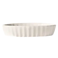 product of Libbey CB-080 - 8 oz Round Creme Brulee Dish, 5" W x 1.25" H, White China, Oven Safe - 24/Case