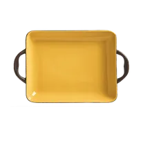 product of Libbey CBB-002 Mini Roasting Pan, 13 oz Rect 9‑7/8" x 5‑3/4" Ceramic Butter Dish, 350°F - 12/Case