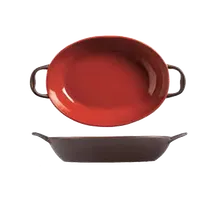 product of Libbey CBC-005 Ceramic Baking Dish, 60 oz 14"×8½" Oval Chili, Heat‑Resistant to 350°F - 6/Case