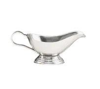 product of Libbey CT-126 Gravy Boat, 4 Oz Capacity, 18/8 Stainless Steel, Belle Collection - 1/Case