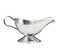 product of Libbey CT-127 Gravy Boat, 10 oz (0.3 L) 18/8 Stainless Steel, Belle Collection - 1/Case