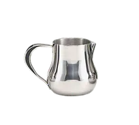 product of Libbey CT-511 Creamer Pitcher, 5 Oz Capacity, 18/8 Stainless Steel, Belle Handle - 1/Case