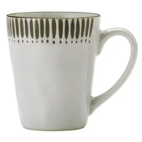 product of Libbey DULCET-6G China Mug, 13 oz Gray Stoneware, 4"5/8"H x5"3/8"W x3"7/8"L, Microwave Safe - 12/Case