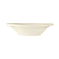 product of Libbey END-20 Fruit Bowl – 4 oz Round Cream White Porcelain, 5" Dia x 1-3/8" H, Monkey Dish - 36/Case