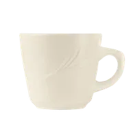 product of Libbey END-3 China Cup, 7 oz Tall, Fully Vitrified Porcelain, Cream White, Height 3" - 36/Case