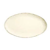 product of Libbey FH-560MEL - 20½" x 11½" Oval Ivory Melamine Platter, Dishwasher Safe, Farmhouse® Design - 6/Case