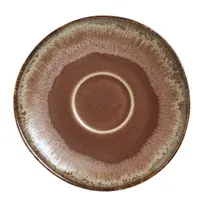 product of Libbey HEDON-7 China Saucer, 5.5" Round Polished Porcelain, Vitrified, Microwave Safe - 12/Case