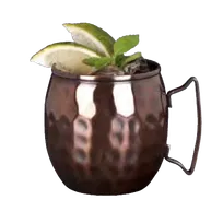 product of Libbey MM-100 Moscow Mule Metal Mug, 14 oz, 3‑3/8" H × 4‑1/4" D, Plating & Steel Base, Finish - 12/Case