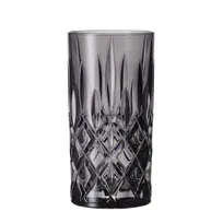 product of Nachtmann N105443 Noblesse Long Drink Glass, 13.25 oz, Lead-Free Crystal, Smoke Finish - 6/Case