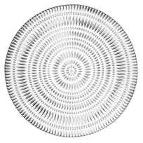 product of Nachtmann N106161 - 12-5/8" Round Crystal Glass Plate, Ethno, 12.625" Diameter - 8/Case