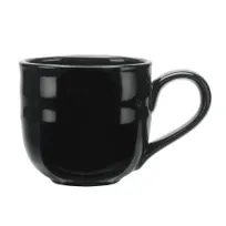 product of Reserve by Libbey PEB-15-O Mug - 11-5/8 oz Porcelain Obsidian High Gloss 3-1/4" H x 3 1/2" T - 12/Case