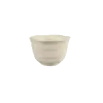 product of Libbey RS-2 Miyagi Sake Cup - 2 oz Ceramic Off‑White Ribbed, 1‑5/8" H x 2‑3/8" D - 36/Case