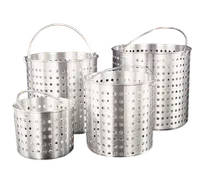 product of Adcraft H3-SB11 Hyperion3™ Steamer Basket, 12 Qt, Fits 24 Qt Pots, Bail Handle, 3003 Aluminum, NSF