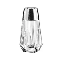product of Libbey 5037 - Salt Pepper Shaker, 1.5 oz Glass Jar, Chrome Top, 4" H x 1.5" W - 24/Case