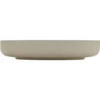 product of Heart & Soul 801192441000100 Porcelain Platter, 9.5" Diameter, Breeze Finish, Curved Edge, 6/Case