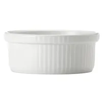 product of Libbey 840-901-101 China Souffle Dish, 10 oz, 4½" Dia x 2" H, Round White Porcelain - 24/Case