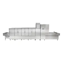 product of Hobart FT1000E+BASE@CF Flight-Type Conveyor Dishwasher, Electric Tank Heat with Booster, 58 gal/hr