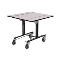 product of Forbes Industries 4971-WDS Service Table - 35-1/2" x 39" Rect Top, 1" Plywood, Wood, 4 Casters