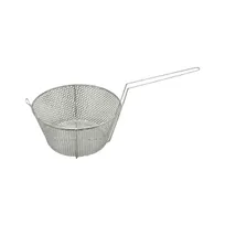 product of GSW USA STR-P11 Vegetable Basket, 11" Diameter Round Stainless Steel Basket for Commercial Steaming