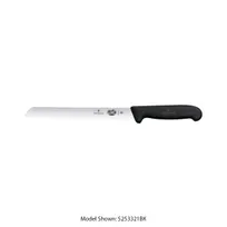 product of Victorinox 5.2533.21B Bread/Sandwich Knife, 8" Slant Tip Serrated Blade, Black Wood Fibrox Handle