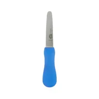 product of Victorinox 7.6399.8 Clam & Oyster Knife, 3-1/2" Wide Blade, Blue Plastic Handle