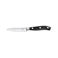 product of Victorinox 7.7203.10G Forged Knife, Spear Point 4" Black Plastic Handle, High Carbon Stainless Steel