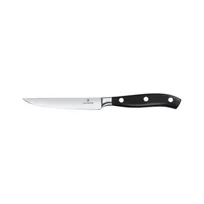 product of Victorinox 7.7203.12G Forged Steak Knife, 4-1/2" Black Stainless Steel Blade, Plastic Handle