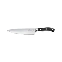 product of Victorinox 7.7403.20G Forged Chef Knife, 8" Straight Blade, Black Plastic Handle, 7"-9" Blade Length