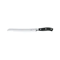 product of Victorinox 7.7433.23G - Forged Bread Knife, 9" Curved Serrated Blade, Black Wood Handle, 8"-9" Blade
