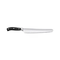 product of Victorinox 7.7433.26G Maitre Forged 10" Bread & Sandwich Knife, Black Wood Handle, Serrated Blade
