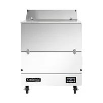 product of Continental Refrigerator MC3ND 34" Dual Sided Milk Cooler, Forced Air, 8 Crates Capacity