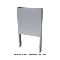 product of Garland US Range CCDBR-24NSBR Cuisine Back Riser, Double-Deck, 35" High