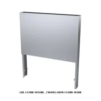 product of Garland US Range CCDBR-36NSBR Cuisine Back Riser, Double-Deck, 35" High