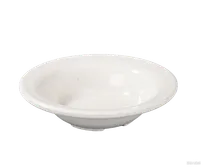 product of ATS MLY-MSB-10B - 6" Diameter 10 oz Melamine Salad Bowl, Beige, Dishwasher Safe - 1 Dozen