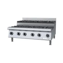 product of Garland US Range GTOG36-SU6 35" Countertop Gas Hotplate with Manual Controls, (3) 30,000 Btu Open Burners