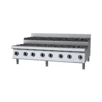 product of Garland US Range GTOG48-SU8 47" Countertop Gas Hotplate with Manual Controls, (4) 30,000 Btu Open Burners