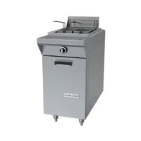 product of Garland US Range M35SS 17" Floor Model Gas Deep Fryer, Full Pot, NG or LP, 35 Ibs, 110,000 BTU