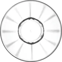 product of LAV HORECA ANT212 - Glass Tea Saucer 4" Diameter, Soda Lime, Elegant 12/Case
