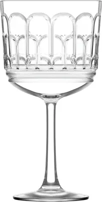 product of LAV HORECA ARH747 - Cocktail Glass, 15.9 oz (7 3/4" H x 4" Rim), Stemmed Glass, Soda Lime, 6/Case