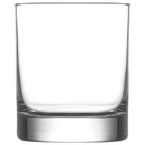 product of LAV HORECA ATH332 Athens Whiskey Glass, 10.9 oz (3 5/8" H x 3 1/8" R⌀), Lime Glass, - 12/Case